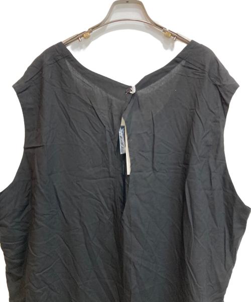 sulvam（サルバム）sulvam (サルバム) ノースリーブワンピース ブラック サイズ:Mの古着・服飾アイテム