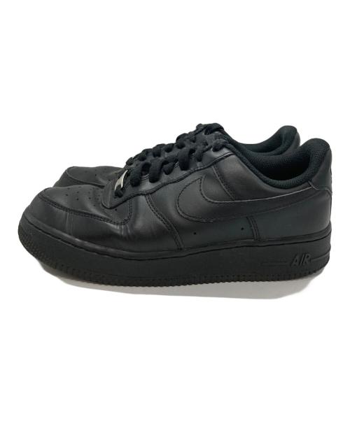 NIKE（ナイキ）NIKE (ナイキ) AIR FORCE1 LOW ブラック サイズ:24.5の古着・服飾アイテム