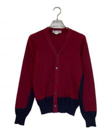 COMME des GARCONS COMME des GARCONS（コムデギャルソン コムデギャルソン）の古着「切替カーディガン」｜ボルドー