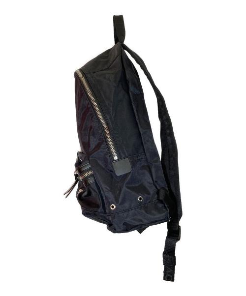 MARC JACOBS（マークジェイコブズ）MARC JACOBS (マークジェイコブズ) ロゴナイロンバックパック ブラックの古着・服飾アイテム