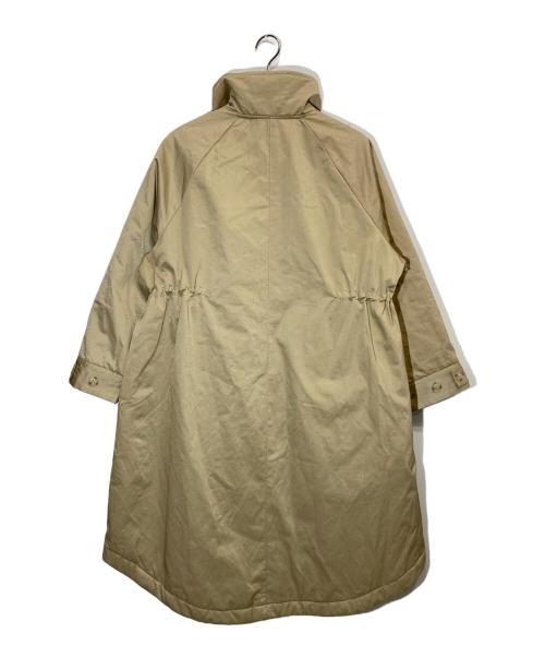 GALLEST（ギャレスト）GALLEST (ギャレスト) フィッシュテールキルトコート ベージュ サイズ:38の古着・服飾アイテム