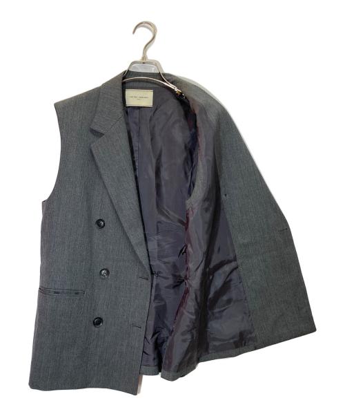 UNITED ARROWS（ユナイテッドアローズ）UNITED ARROWS (ユナイテッドアローズ) テーラード ベスト グレー サイズ:36の古着・服飾アイテム