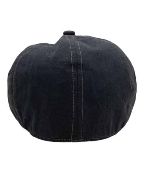 UNION SPECIAL OVERALLS（ユニオンスペシャルオーバーオールズ）union special overalls (ユニオンスペシャルオーバーオールズ) ヘリンボーンキャスケット ブラック×グレーの古着・服飾アイテム