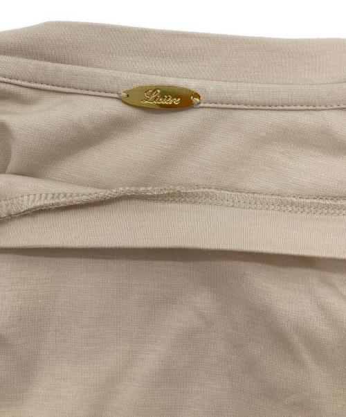 L'Appartement Lisiere（アパルトモン リジエール）L'Appartement Lisiere (アパルトモン リジエール) 長袖ギャザー付きロングカットソー ベージュ サイズ:下記参照の古着・服飾アイテム