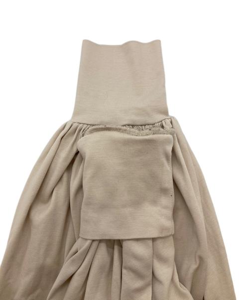 L'Appartement Lisiere（アパルトモン リジエール）L'Appartement Lisiere (アパルトモン リジエール) 長袖ギャザー付きロングカットソー ベージュ サイズ:下記参照の古着・服飾アイテム