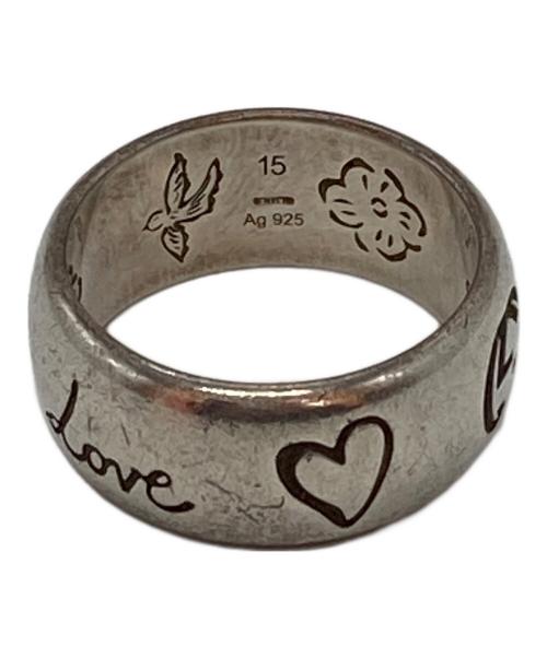 GUCCI（グッチ）GUCCI (グッチ) blind for love リング シルバー サイズ:下記参照の古着・服飾アイテム