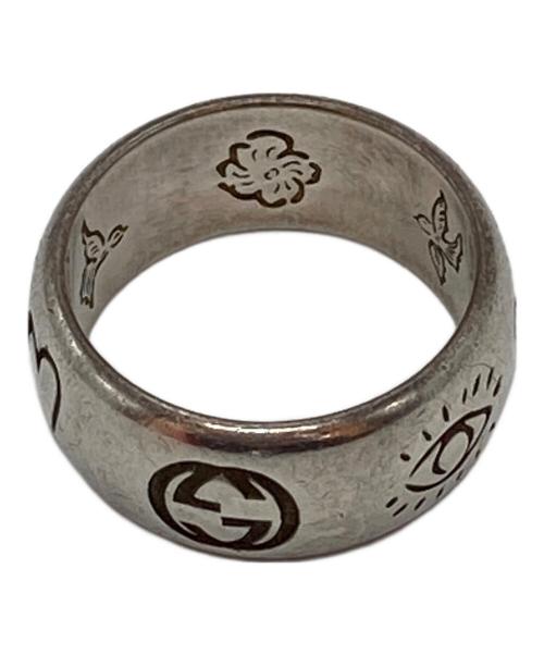 GUCCI（グッチ）GUCCI (グッチ) blind for love リング シルバー サイズ:下記参照の古着・服飾アイテム