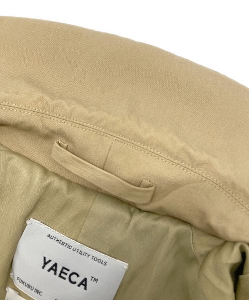 YAECA（ヤエカ）YAECA (ヤエカ) STAINCOLLAR COAT LONG PADDING ベージュ サイズ:Ⅿの古着・服飾アイテム