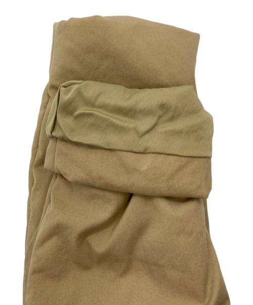 YAECA（ヤエカ）YAECA (ヤエカ) STAINCOLLAR COAT LONG PADDING ベージュ サイズ:Ⅿの古着・服飾アイテム