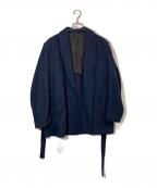 VINTAGEヴィンテージ）の古着「ホスピタルウールジャケット」｜ネイビー
