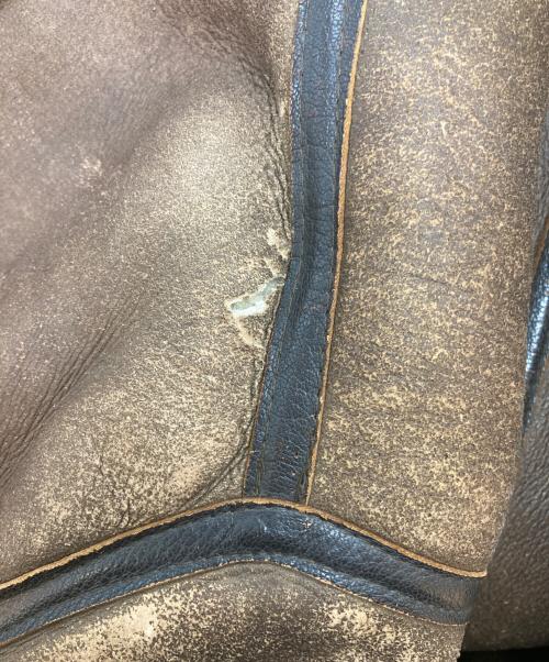 INSIGNIA（インシグニア）INSIGNIA (インシグニア) U.S.AIR FORCE (ユーエスエアフォース) B-3 ムートンジャケット ブラウン サイズ:42の古着・服飾アイテム