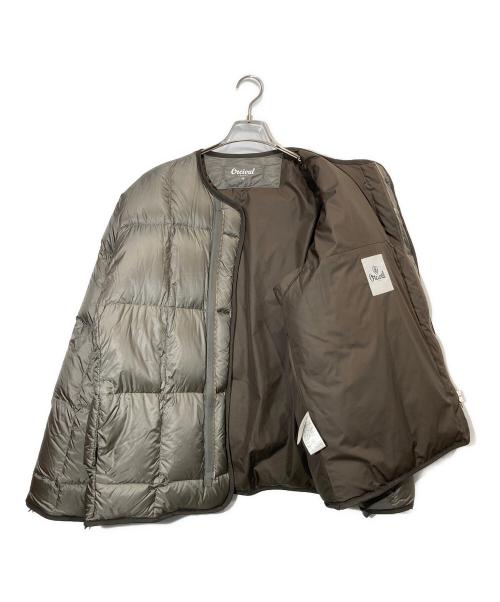 ORCIVAL（オーシバル）ORCIVAL (オーシバル) ライトキルトダウンブルゾン カーキ サイズ:4の古着・服飾アイテム