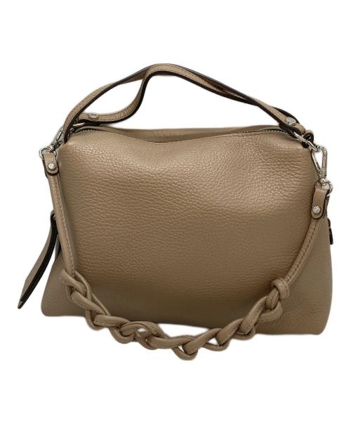 GIANNI CHIARINI（ジャンニ キアリーニ）GIANNI CHIARINI (ジャンニ キアリーニ) アリファ ショルダーバッグ ベージュの古着・服飾アイテム