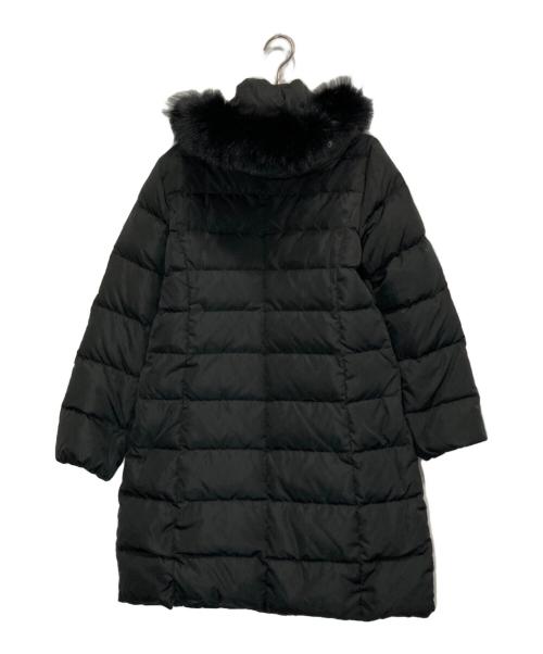 ReFLEcT（リフレクト）Reflect (リフレクト) フォックスファーロングダウンコート ブラック サイズ:-の古着・服飾アイテム