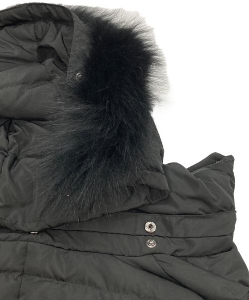 ReFLEcT（リフレクト）Reflect (リフレクト) フォックスファーロングダウンコート ブラック サイズ:-の古着・服飾アイテム
