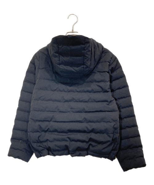 DANTON（ダントン）DANTON (ダントン) WOOL LIKE HOODED DOWN JACKET ネイビー サイズ:Sの古着・服飾アイテム