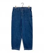 DESCENDANTディセンダント）の古着「GALLEY WIDE」｜インディゴ