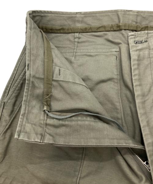 blurhms ROOTSTOCK（ブラームスルーツストック）blurhms ROOTSTOCK (ブラームスルーツストック) Cotton Black Satin Baker Pants グレー サイズ:2の古着・服飾アイテム