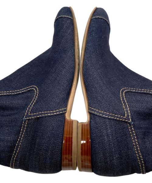 CHANEL（シャネル）CHANEL (シャネル) デニムロングブーツ インディゴ サイズ:36　1/2の古着・服飾アイテム