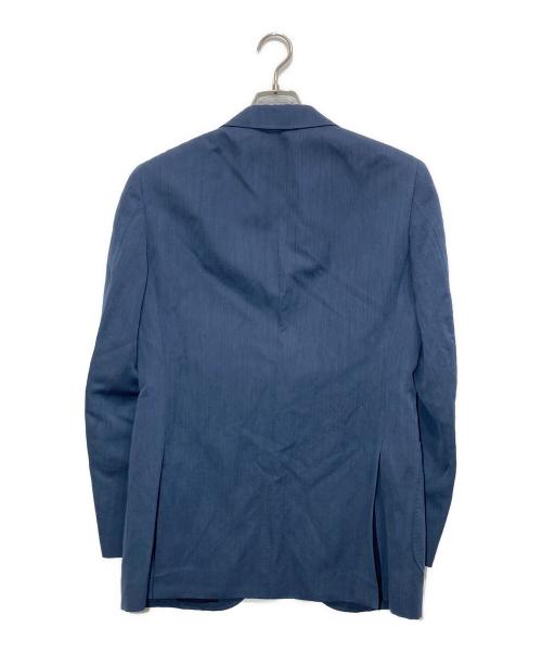 BEAMS F（ビームスエフ）BEAMS F (ビームスエフ) LASSIERE MILLS ウールリネン スーツ ブルー サイズ:46の古着・服飾アイテム