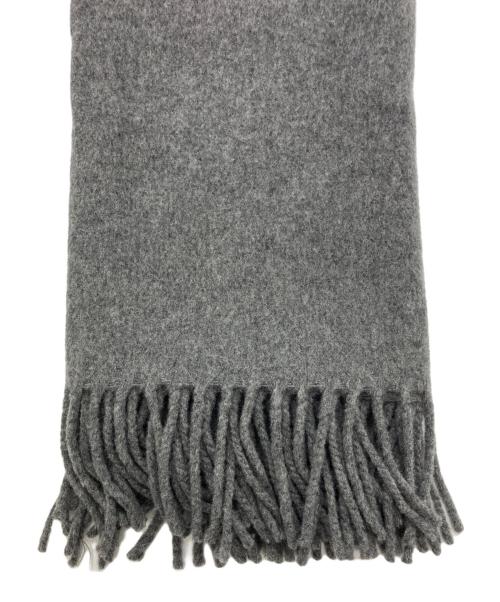 Acne studios（アクネ ストゥディオス）ACNE STUDIOS (アクネ ストゥディオス) ウール大判ストール グレー サイズ:-の古着・服飾アイテム