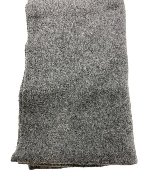 Acne studios（アクネ ストゥディオス）ACNE STUDIOS (アクネ ストゥディオス) ウール大判ストール グレー サイズ:-の古着・服飾アイテム