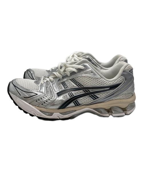 asics（アシックス）asics (アシックス) GEL-KAYANO 14 シルバー×ホワイト サイズ:26.5cmの古着・服飾アイテム