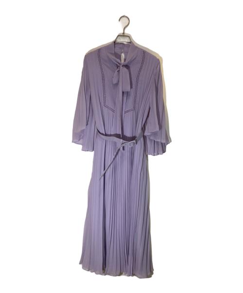 SELF PORTRAIT（セルフ ポートレイト）SELF PORTRAIT (セルフ ポートレイト) ブラウスワンピース ラベンダー サイズ:2の古着・服飾アイテム