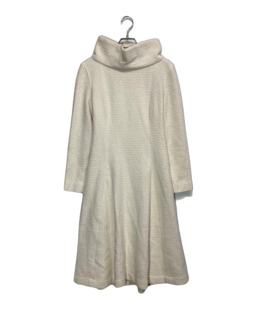 CHANEL（シャネル）CHANEL (シャネル) アンゴラ混ココマークボタンワンピース アイボリー サイズ:36の古着・服飾アイテム