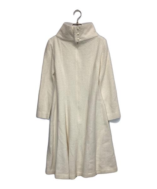 CHANEL（シャネル）CHANEL (シャネル) アンゴラ混ココマークボタンワンピース アイボリー サイズ:36の古着・服飾アイテム