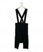 BLACK COMME des GARCONSブラックコムデギャルソン）の古着「吊りサルエルパンツ」｜ブラック
