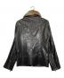 SHELLAC (シェラック) カウレザージャケット ブラック サイズ:44：12000円