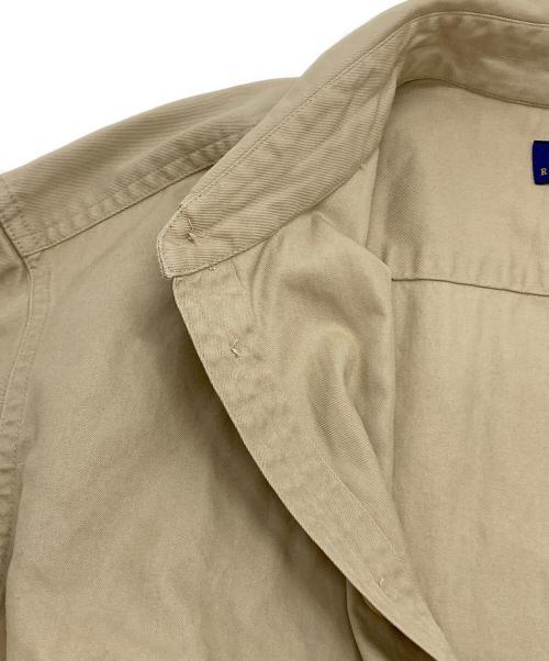 POLO RALPH LAUREN（ポロ・ラルフローレン）POLO RALPH LAUREN (ポロ・ラルフローレン) コットンベルテッドシャツドレス ベージュ サイズ:8の古着・服飾アイテム