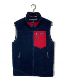 Patagonia（パタゴニア）の古着「Classic Retro-X Vest」｜レッド×ネイビー