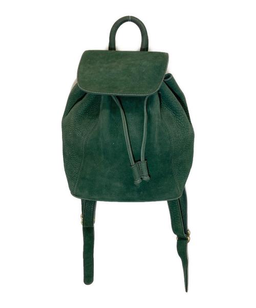 COACH（コーチ）COACH (コーチ) ヌバックレザーリュック グリーン サイズ:-の古着・服飾アイテム