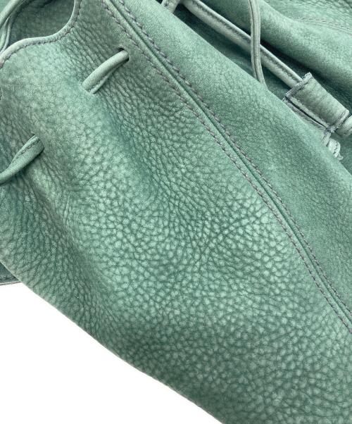 COACH（コーチ）COACH (コーチ) ヌバックレザーリュック グリーン サイズ:-の古着・服飾アイテム