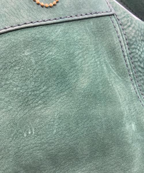 COACH（コーチ）COACH (コーチ) ヌバックレザーリュック グリーン サイズ:-の古着・服飾アイテム