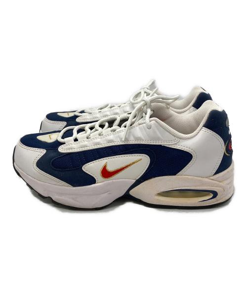 NIKE（ナイキ）NIKE (ナイキ) AIR MAX TRIAX ネイビー×ホワイト サイズ:26.5cmの古着・服飾アイテム