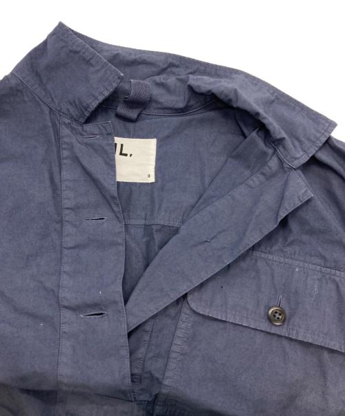 MHL（エムエイチエル）MHL (エムエイチエル) compact cotton poplin ネイビー サイズ:2の古着・服飾アイテム