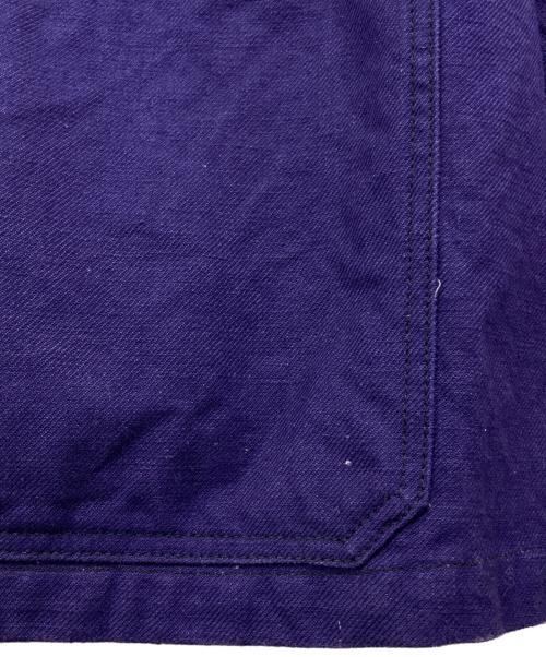 フランス軍（フランスグン）フランス軍 (フランスグン) フレンチモールスキンワークジャケット ネイビー サイズ:下記参照の古着・服飾アイテム