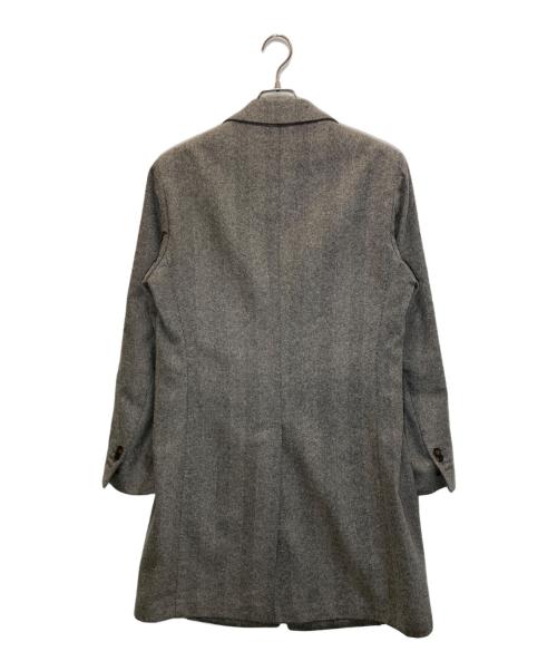 LARDINI（ラルディーニ）LARDINI (ラルディーニ) チェスターコート グレー サイズ:48の古着・服飾アイテム