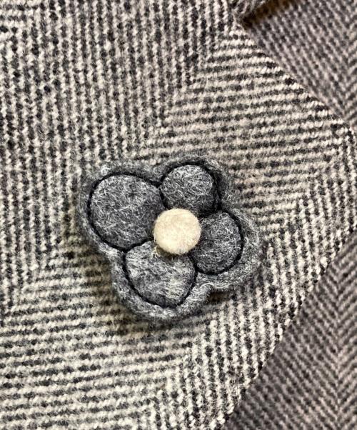 LARDINI（ラルディーニ）LARDINI (ラルディーニ) チェスターコート グレー サイズ:48の古着・服飾アイテム