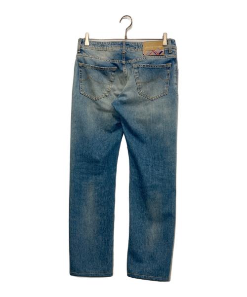JACOB COHEN（ヤコブコーエン）JACOB COHEN (ヤコブコーエン) ダメージ加工デニムパンツ ブルー サイズ:30の古着・服飾アイテム