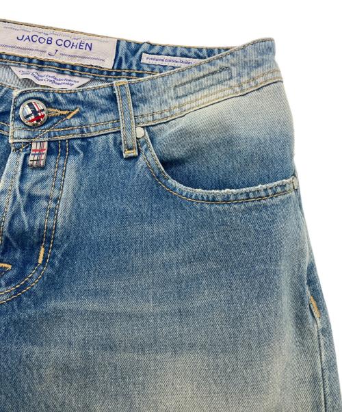 JACOB COHEN（ヤコブコーエン）JACOB COHEN (ヤコブコーエン) ダメージ加工デニムパンツ ブルー サイズ:30の古着・服飾アイテム