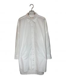 Plage（プラージュ）の古着「Typewriter Elegant シャツ」｜ホワイト