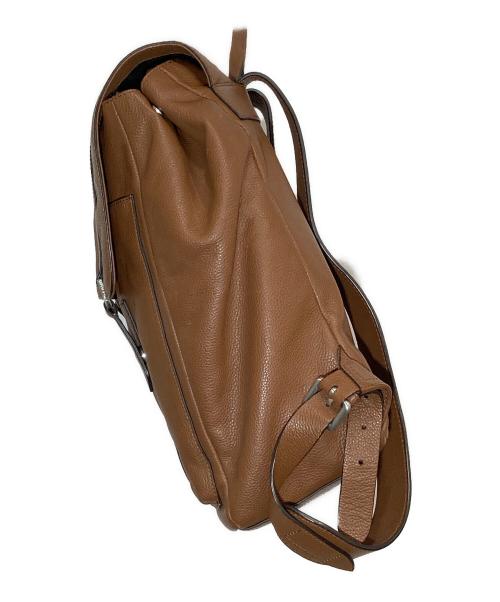 COLE HAAN（コールハーン）COLE HAAN (コールハーン) レザーリュック ブラウンの古着・服飾アイテム