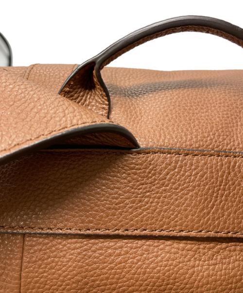 COLE HAAN（コールハーン）COLE HAAN (コールハーン) レザーリュック ブラウンの古着・服飾アイテム