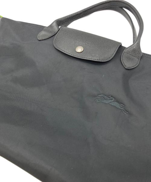 LONGCHAMP（ロンシャン）LONGCHAMP (ロンシャン) ル プリアージュ M ブラックの古着・服飾アイテム