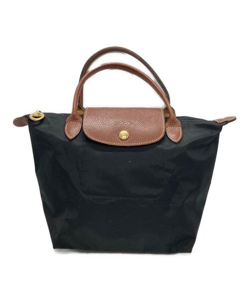 LONGCHAMP（ロンシャン）LONGCHAMP (ロンシャン) ルプリアージュハンドルバッグS ブラックの古着・服飾アイテム