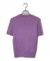 POLO RALPH LAUREN (ポロ・ラルフローレン) S/Sケーブルニット パープル サイズ:L：9000円
